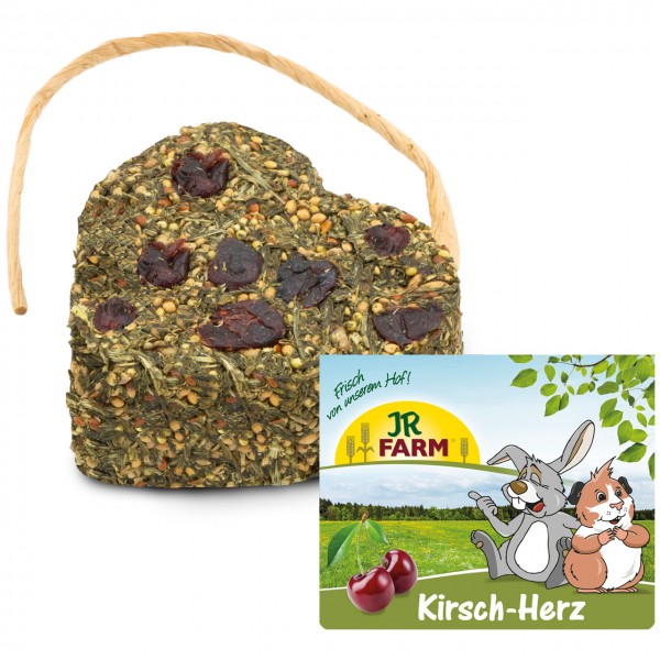 JR FARM Kirsch-Herz | Zwergkaninchen | Kleintier | Produkte | JR FARM