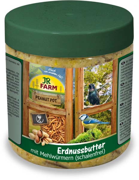 JR Garden PPot Erdnussbutter Mehlwürmer 400 g