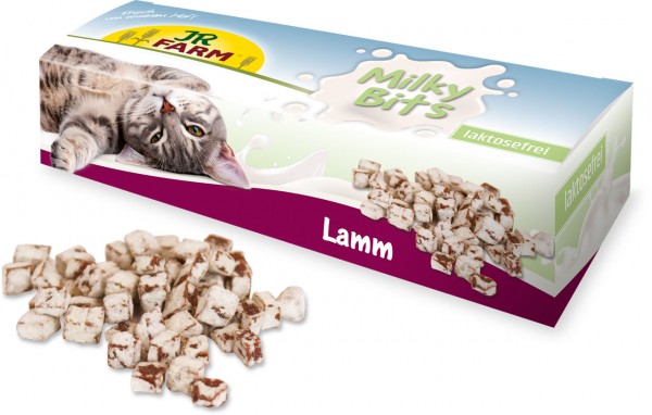 JR Cat Milky-Bits Lamm 40 g ABVERKAUF